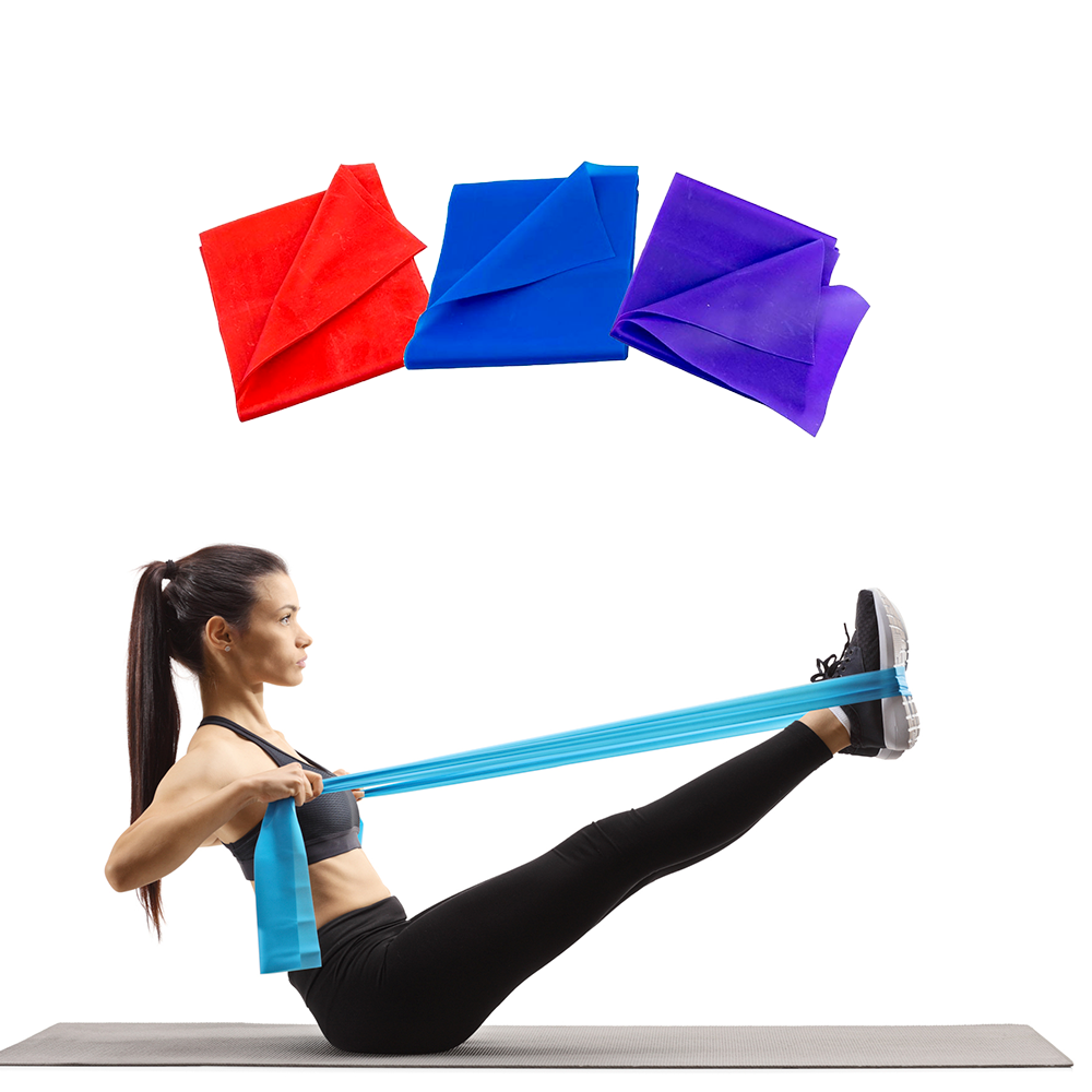 Kit 3 Faixas Elastica 1.2m - Athi