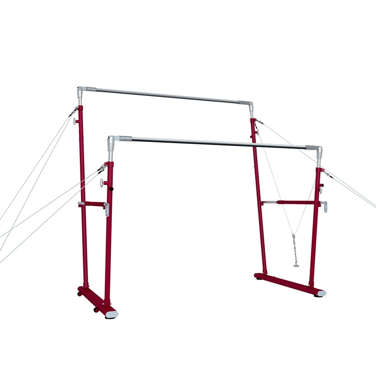 Paralelas Assimétricas Para Ginástica Artística - Oficial - Azul Esportes