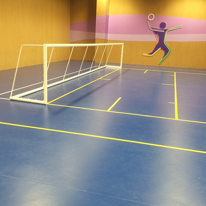 Trave De Goalball Oficial - Ferro - Azul Esportes