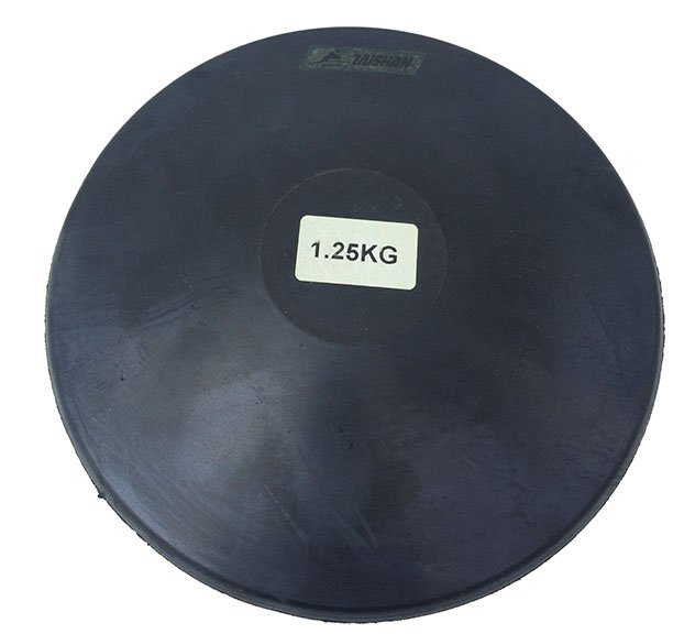 Disco Atletismo Borracha 1,25kg - Feilu Taishan
