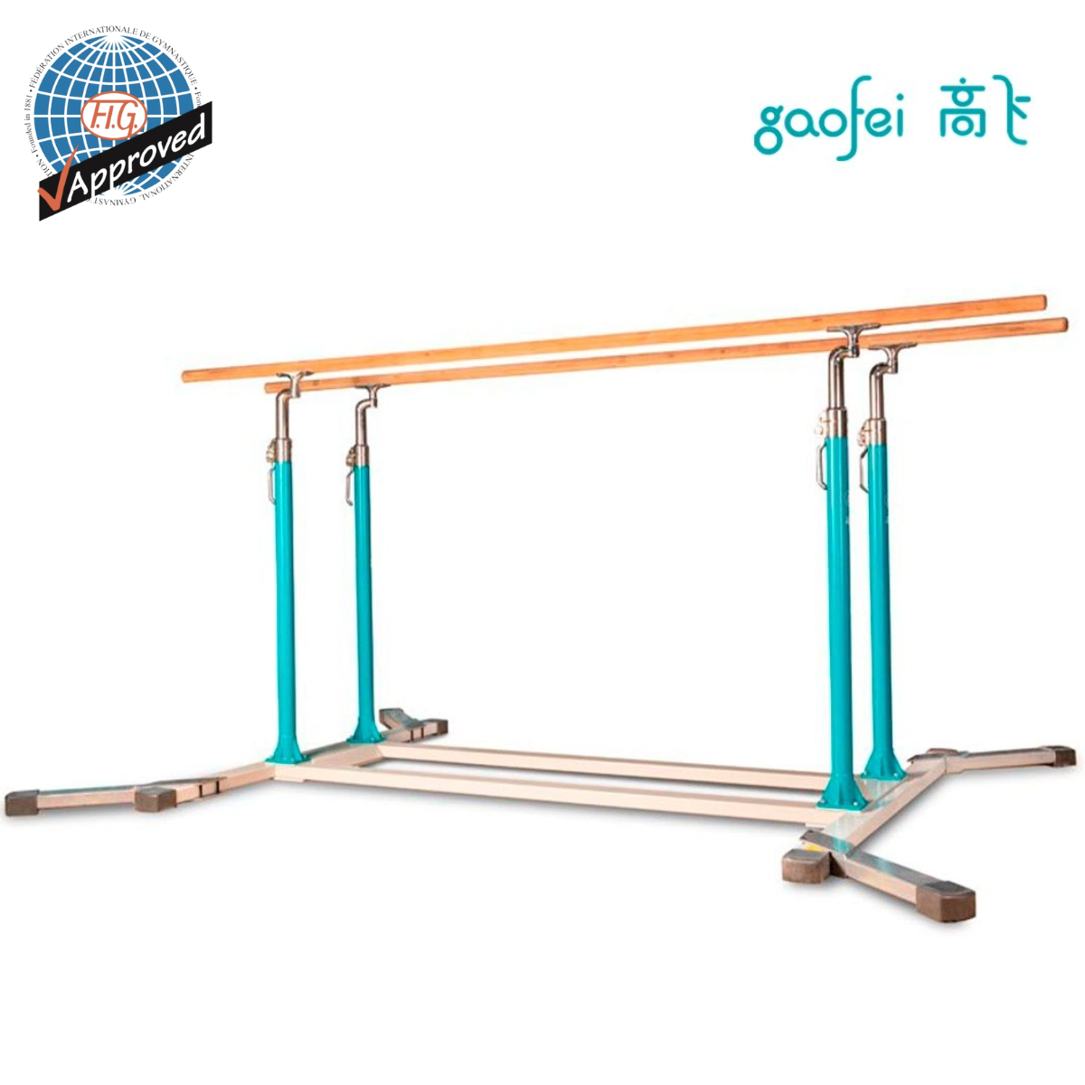 Paralelas Simétricas Para Ginástica Artística - Certificado FIG - Gaofei Sports