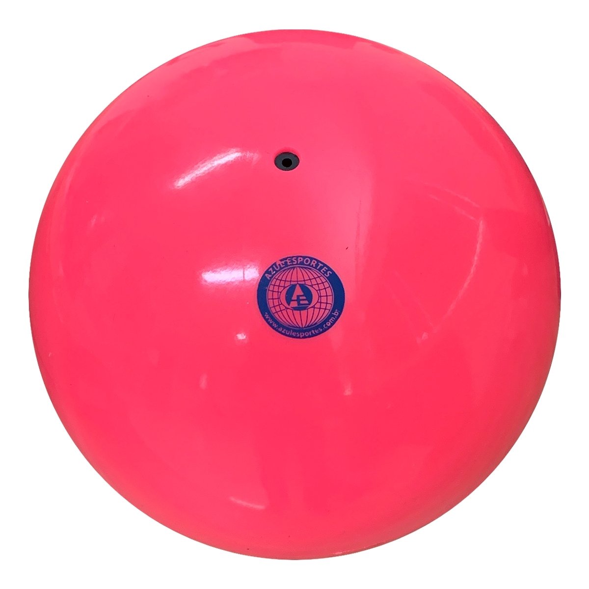 Bola Ginástica Rítmica 400g - Lisa Rosa Chiclete - Azul Esportes