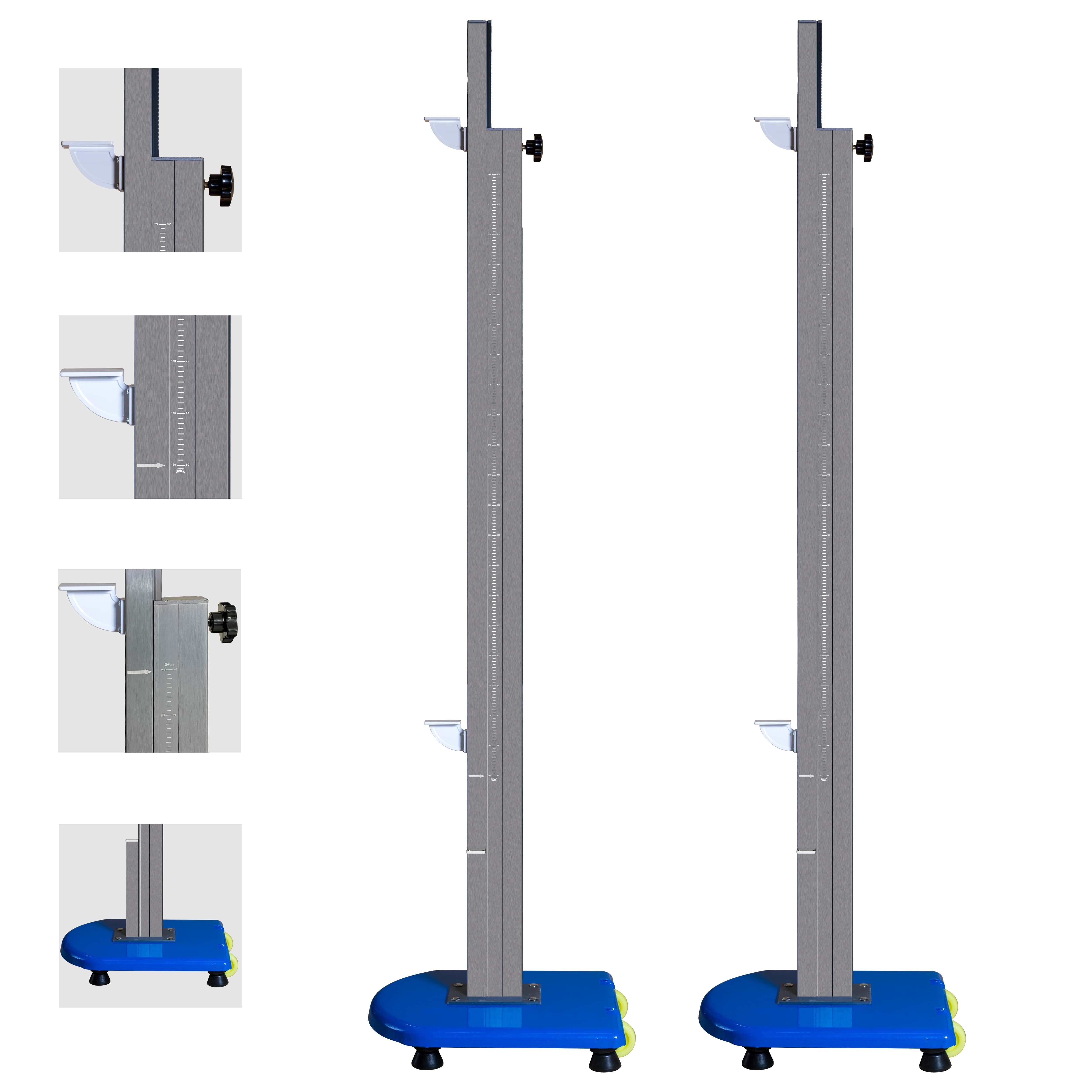 Postes Salto em Altura Ajustável C/ Rodas - Athi - AZL-160