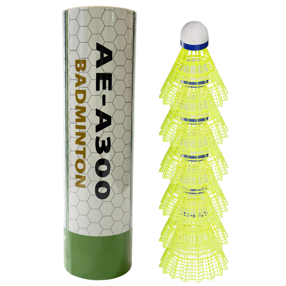 Peteca Badminton Nylon Branca - AE-A300 - Athi