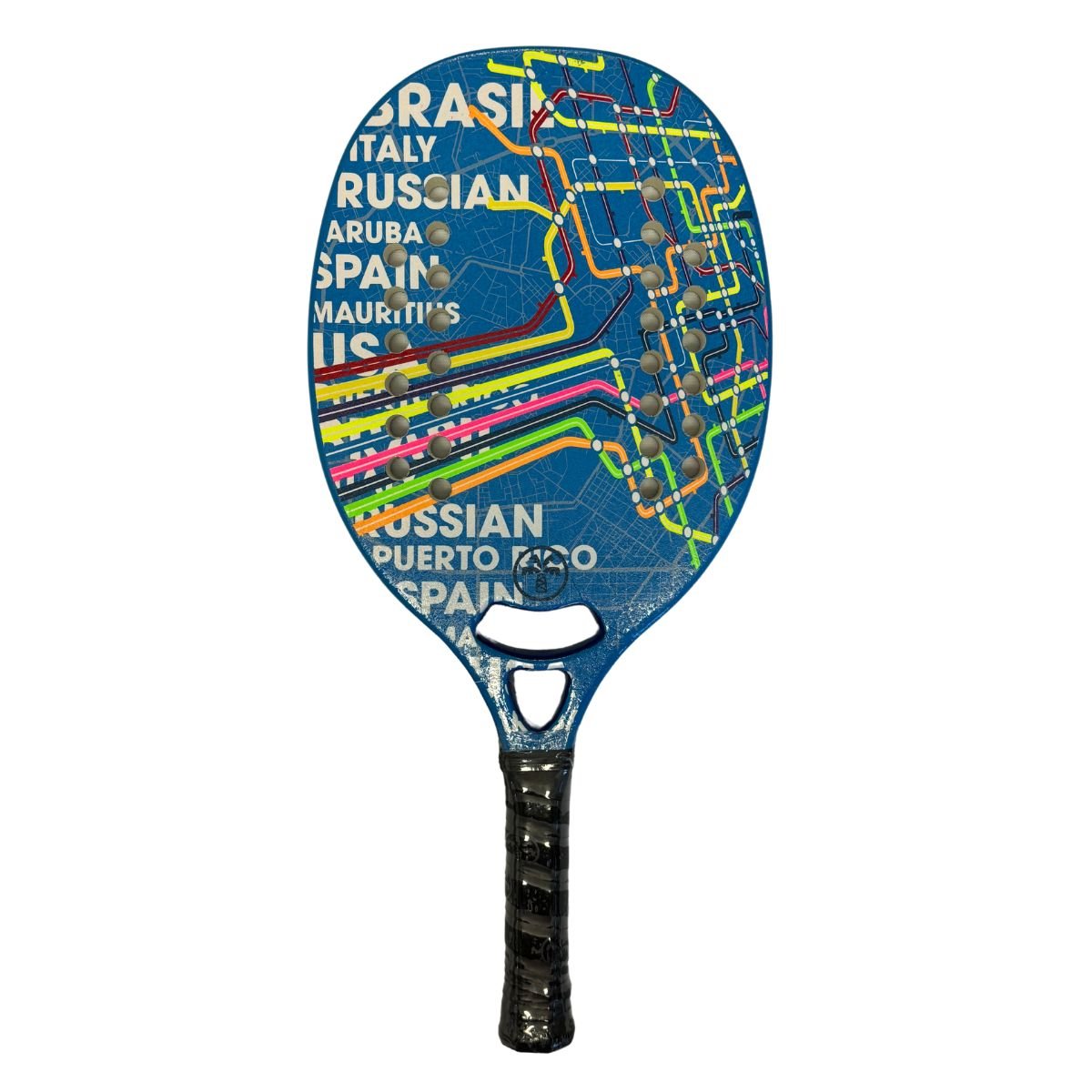Raquete Beach Tennis Turquoise Concept - Concept