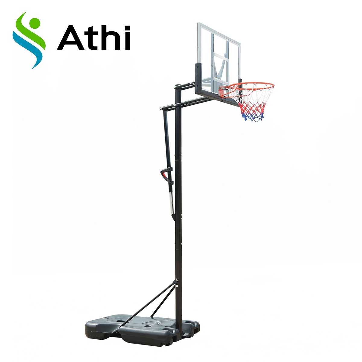 Tabela De Basquete Com Estrutura Móvel e Ajuste De Altura - Athi - AZL-157
