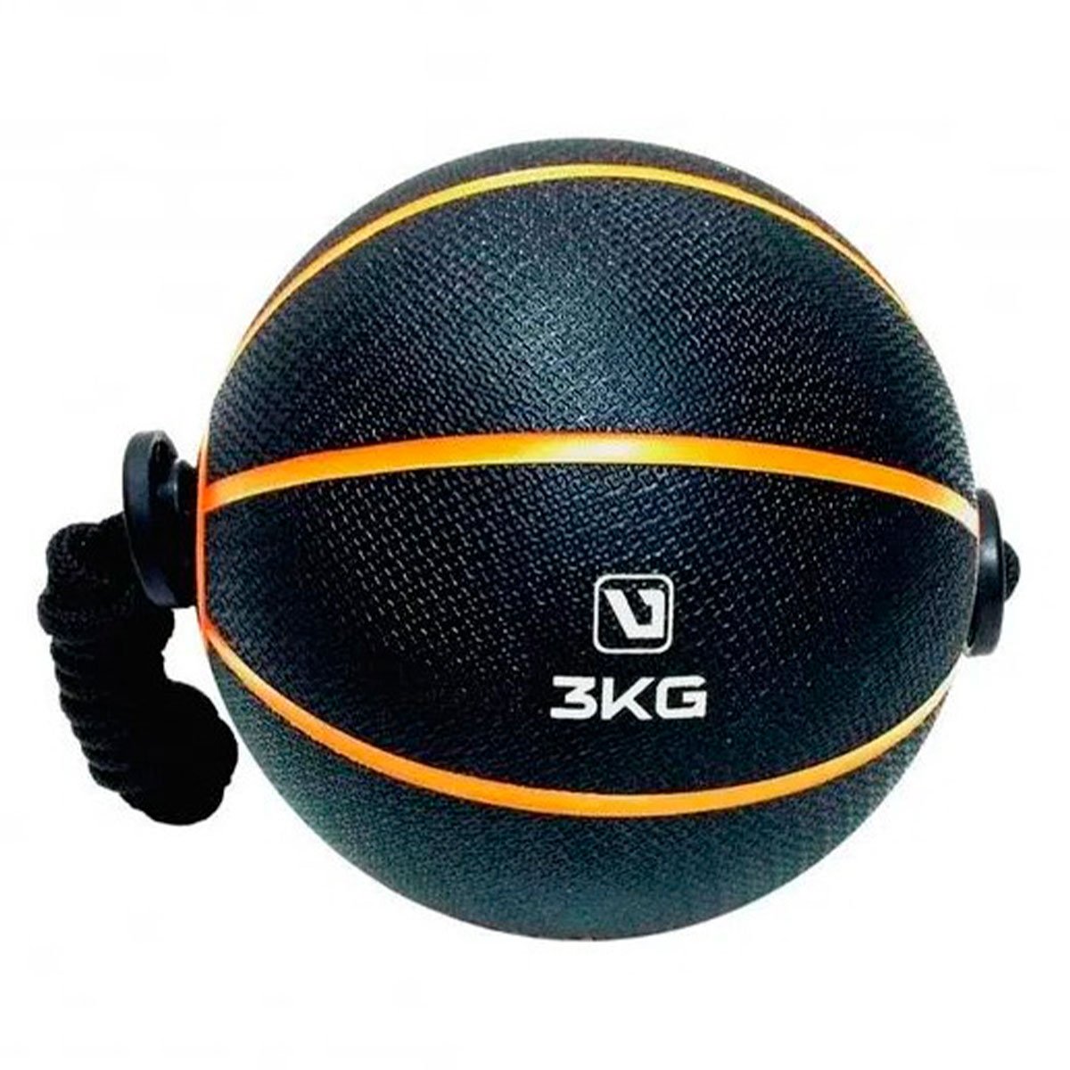 Medicine Ball Com Corda 3kg - Live Up