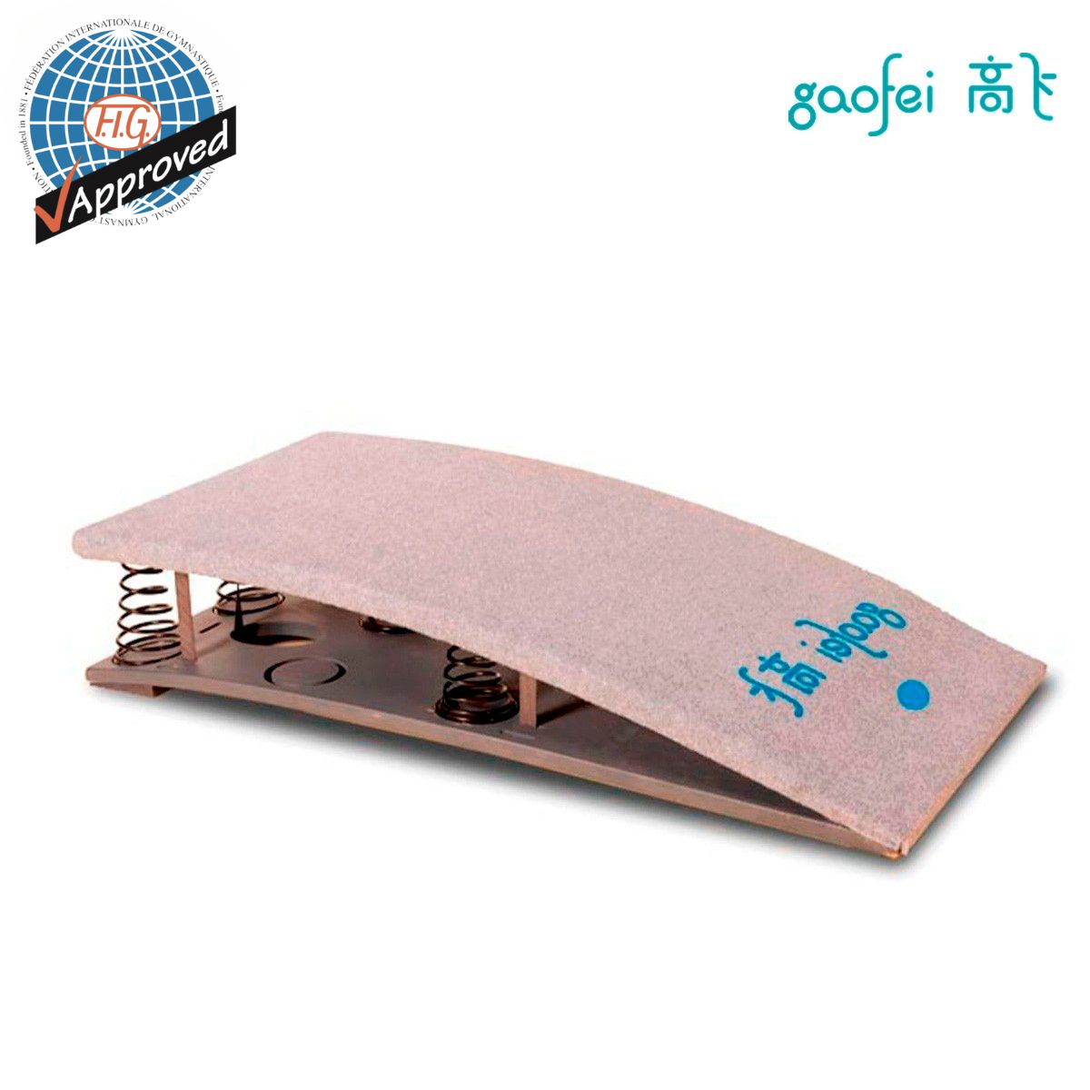Trampolim 8 Molas Alto Rendimento - Certificado FIG - Gaofei