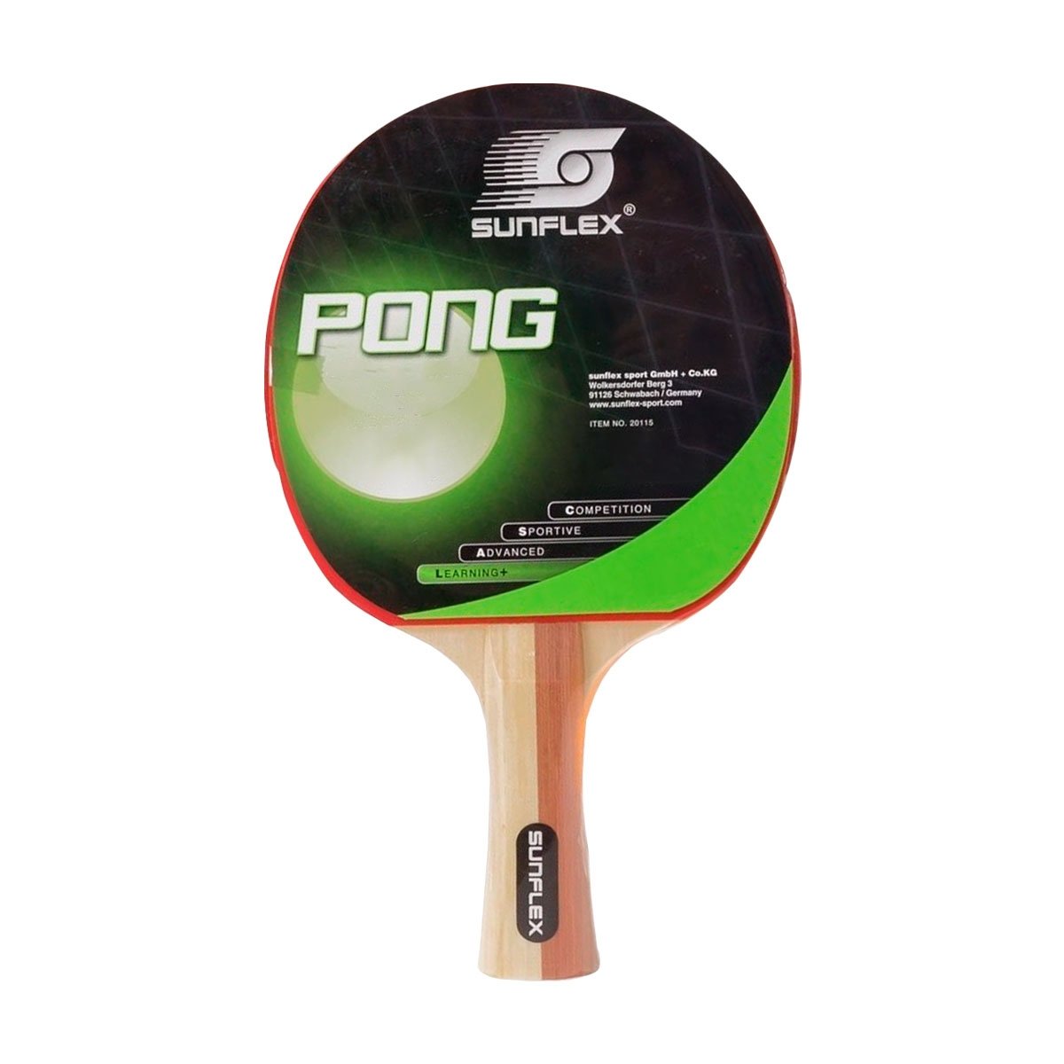 Raquete De Tênis De Mesa Clássica - Pong - Sunflex