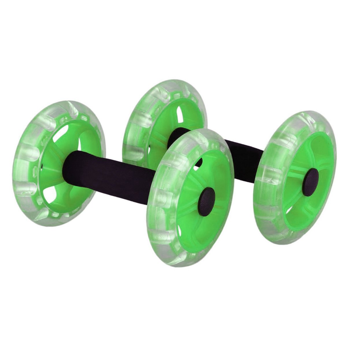 Roda Dupla de Exercícios Abdominal - Azul Esportes