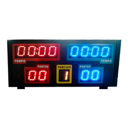 Placar Eletrônico Para Bocha Adaptada - Azul Esportes