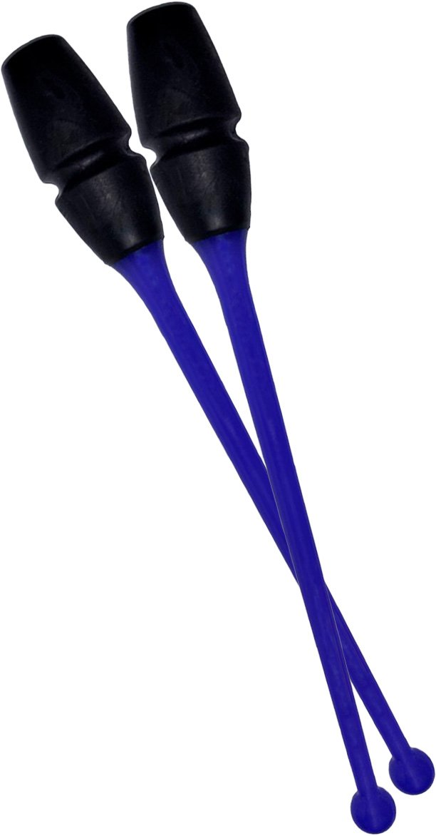 Maça Ginástica Rítmica Conectável Pro 45cm - Roxa Neon e Preta - Azul Esportes
