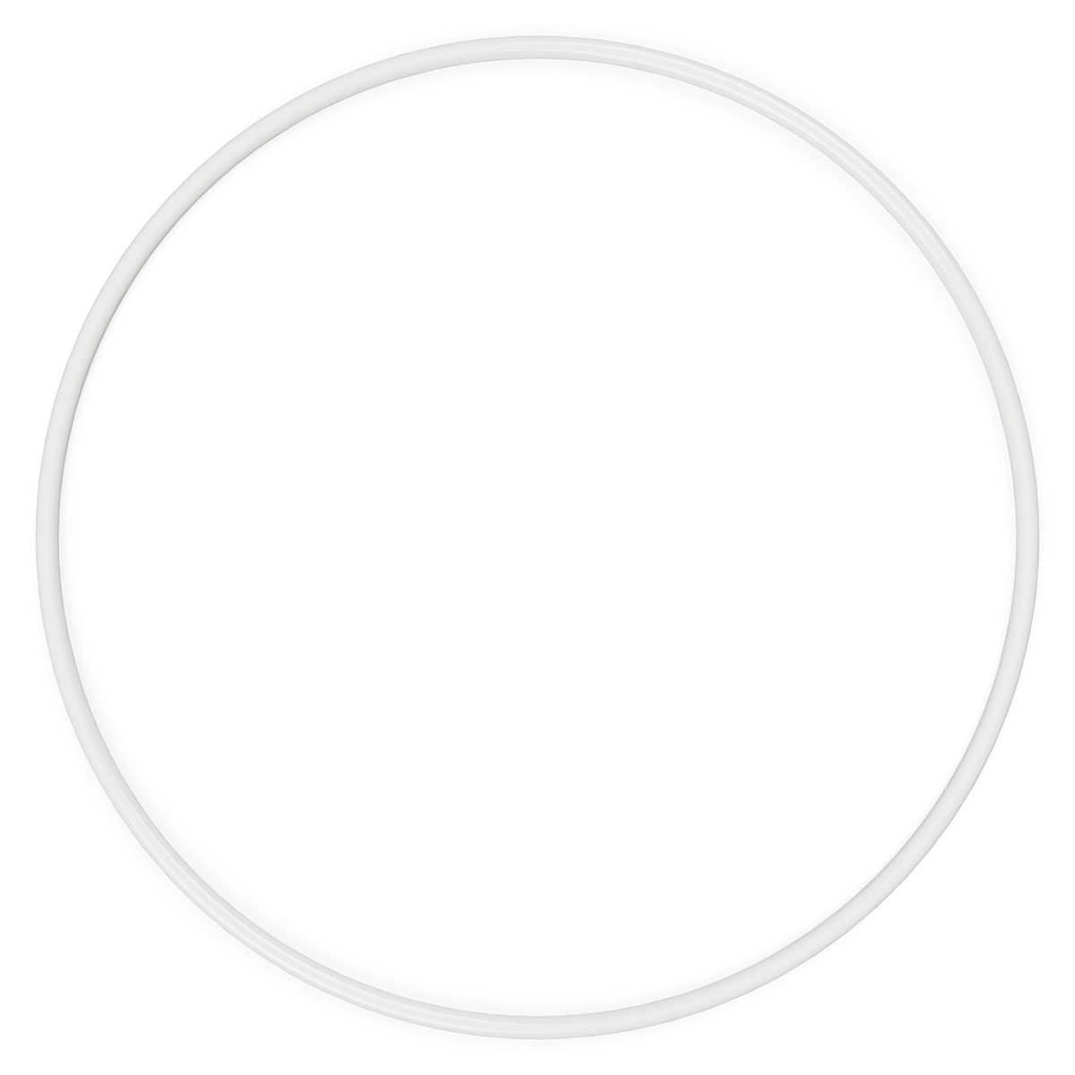 Arco Ginástica Rítmica Oficial 88cm - Branco - Azul Esportes