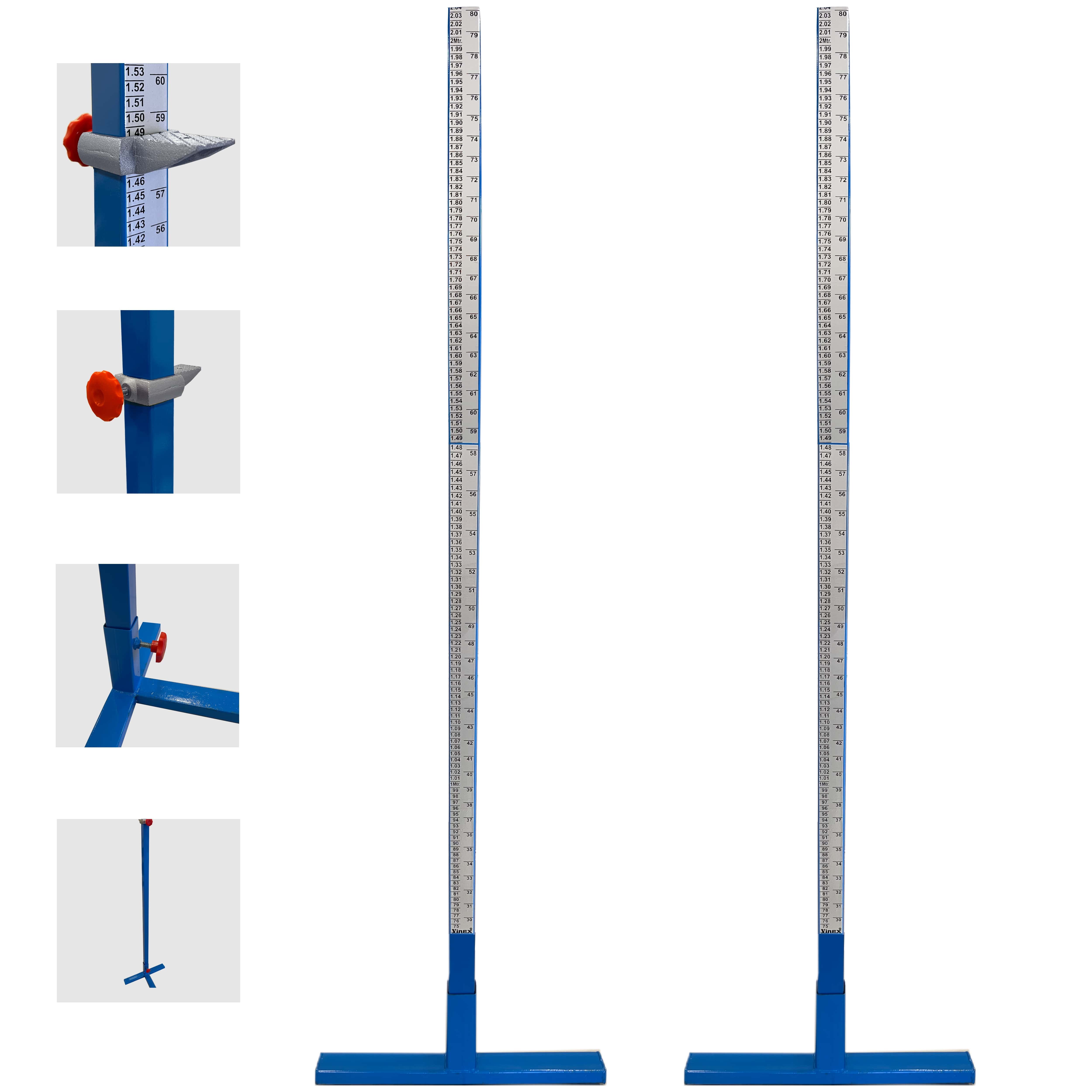 Postes Salto em Altura Aço - HJS-A77 - Vinex
